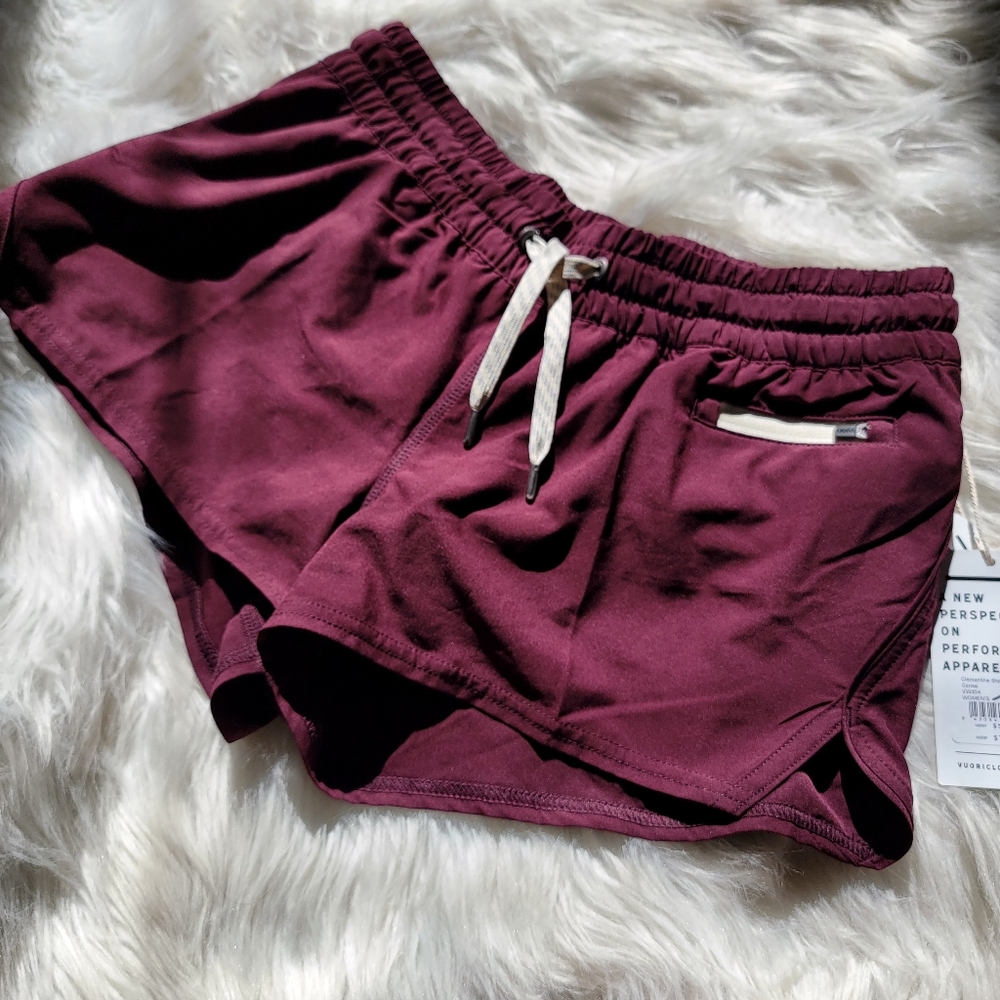 NWT vuori clementine shorts size small